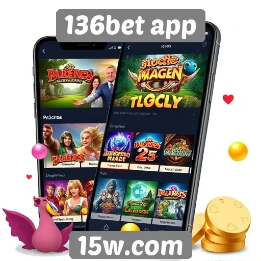 Comparativo de jogos disponíveis no 136bet app